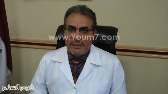  الدكتور محمد رشاد مدير مستشفى الاحرار بالزقازيق -اليوم السابع -8 -2015